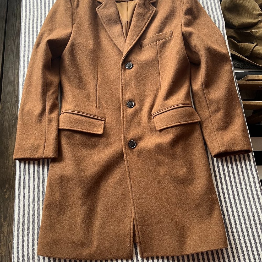 Target Goodfellow & Co Wool Blend Topcoat - Small - Camel